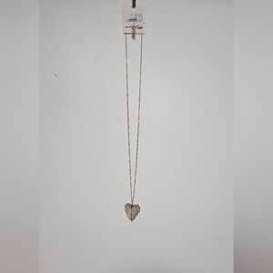 Beautiful Skeleton Leaf Pendant Necklace.